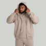 Zip Hoodie Taupe - STRIX XXL