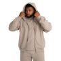 Zip Hoodie Taupe - STRIX XXL