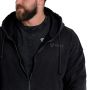 Zip Hoodie Washed Black - STRIX XXXL