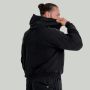 Zip Hoodie Washed Black - STRIX XXXL