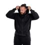 Zip Hoodie Washed Black - STRIX XXXL