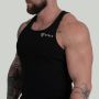 Ribbed Tanktop Black - STRIX XXXL
