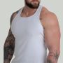 Ribbed Tanktop White - STRIX XXL