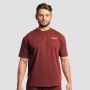 Zone T-shirt Cherrywood - GymBeam XXL