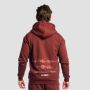 Zone Zip Up Hoodie Cherrywood - GymBeam XXL