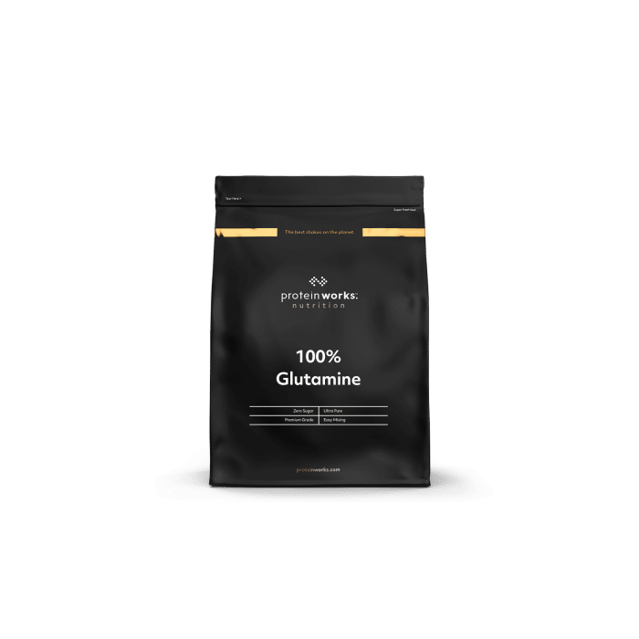 Glutamine - The Protein Works 500 g - berry blitz