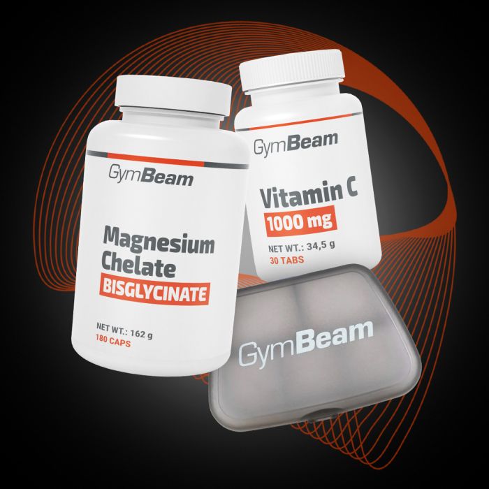 Magnesiumchelaat (Bisglycinaat) - GymBeam + cadeaus 180 caps