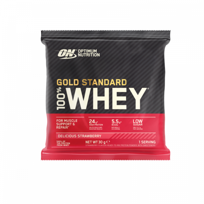Sample 100% Whey Gold Standard - Optimum Nutrition 30 g - double rich chocolate