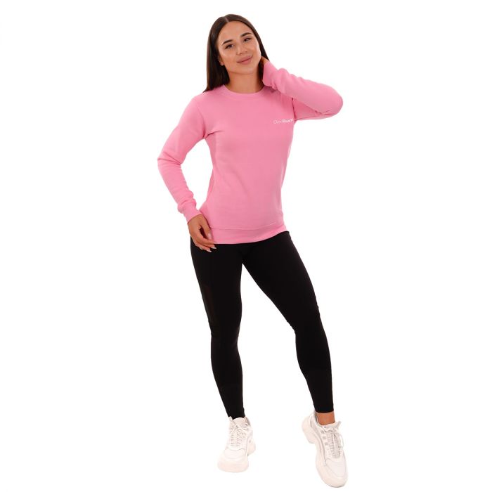 Women‘s Jumper Basic Baby Pink - GymBeam M