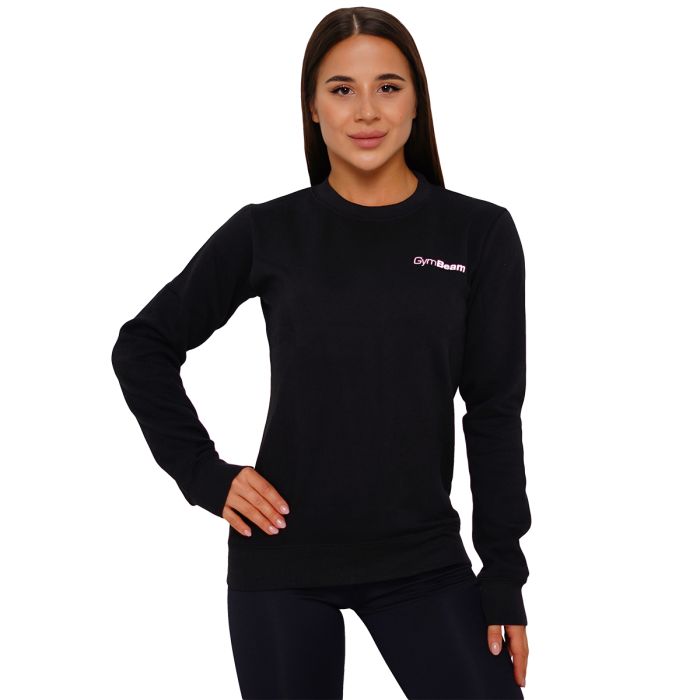 Women‘s Jumper Basic Black - Gymbeam XXL