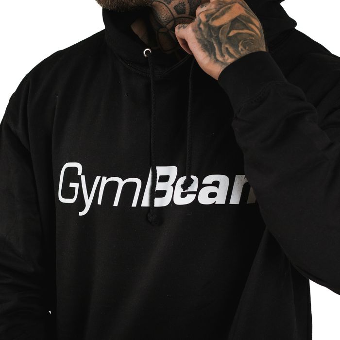 Men‘s PRO Hoodie Black - GymBeam XXL