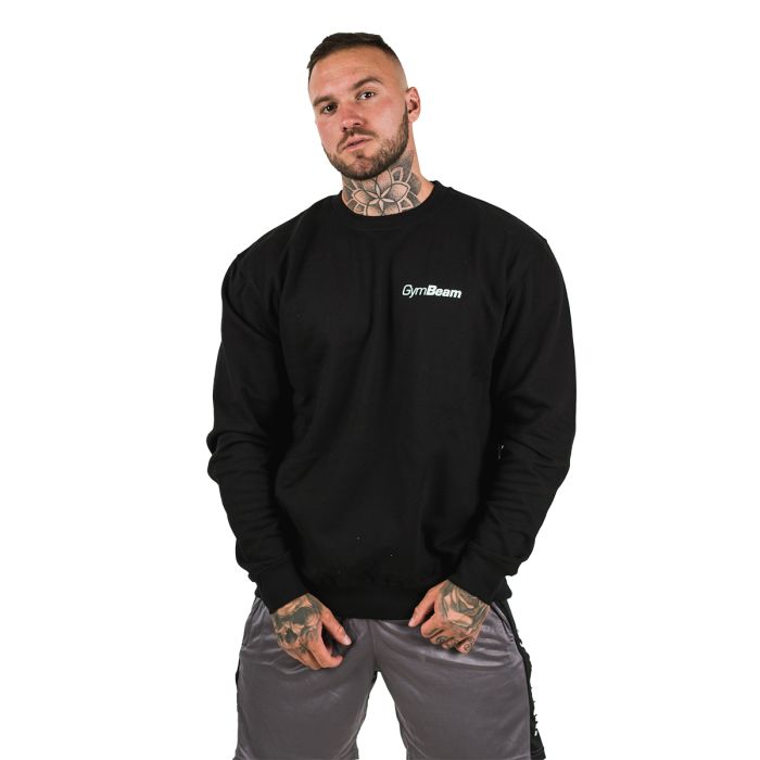 Sweatshirt PRO Jumper Black - GymBeam XXL