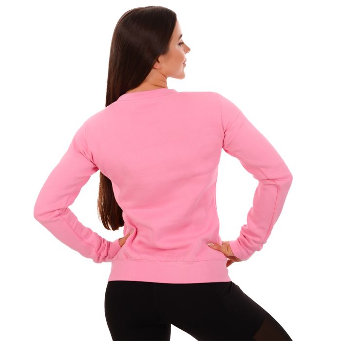 Women‘s Jumper Basic Baby Pink - GymBeam M