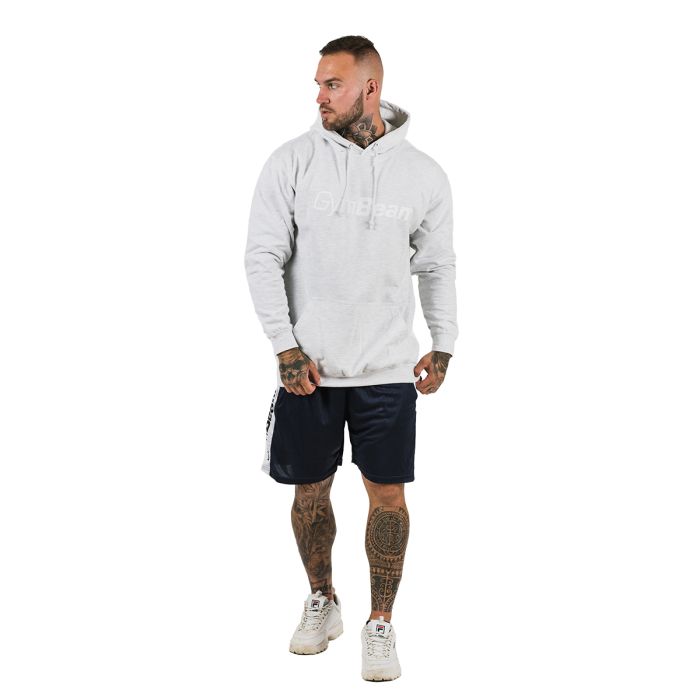 Men‘s PRO Hoodie  Grey - GymBeam XXL