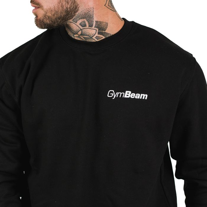 Sweatshirt PRO Jumper Black - GymBeam XXL