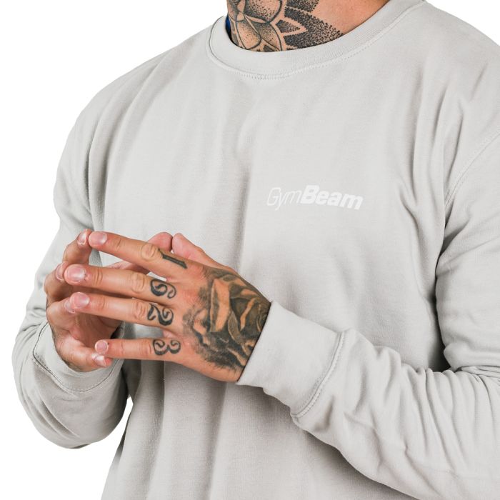 Sweatshirt PRO Jumper Moon Grey - GymBeam XXL