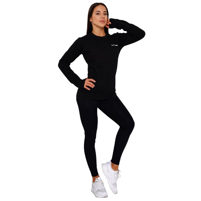 Women‘s Jumper Basic Black - Gymbeam XXL