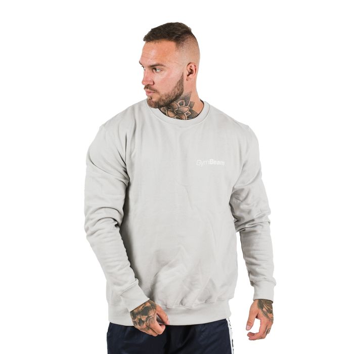 Sweatshirt PRO Jumper Moon Grey - GymBeam XXL