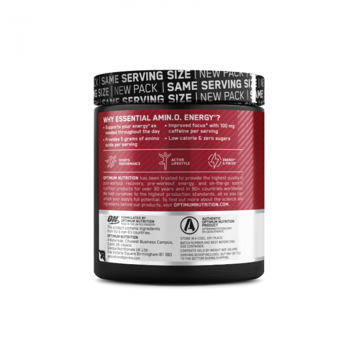 Amino Energy - Optimum Nutrition 270 g - orange cooler