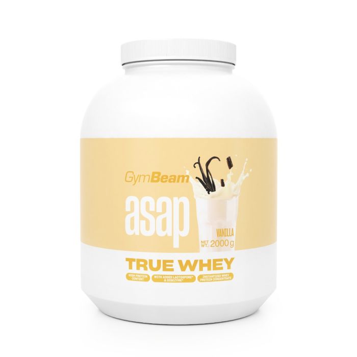 ASAP True Whey - GymBeam 900 g - vanilla