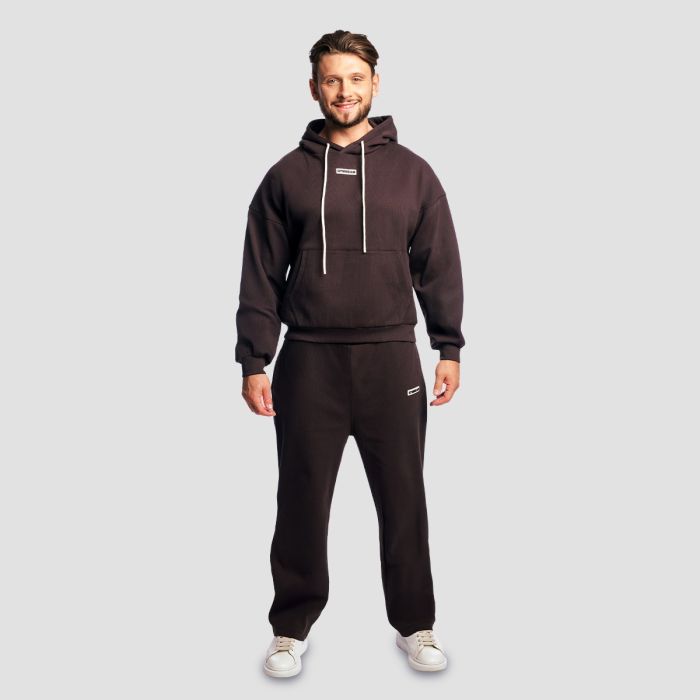 Aura Joggers Tee Brown - GymBeam XXL