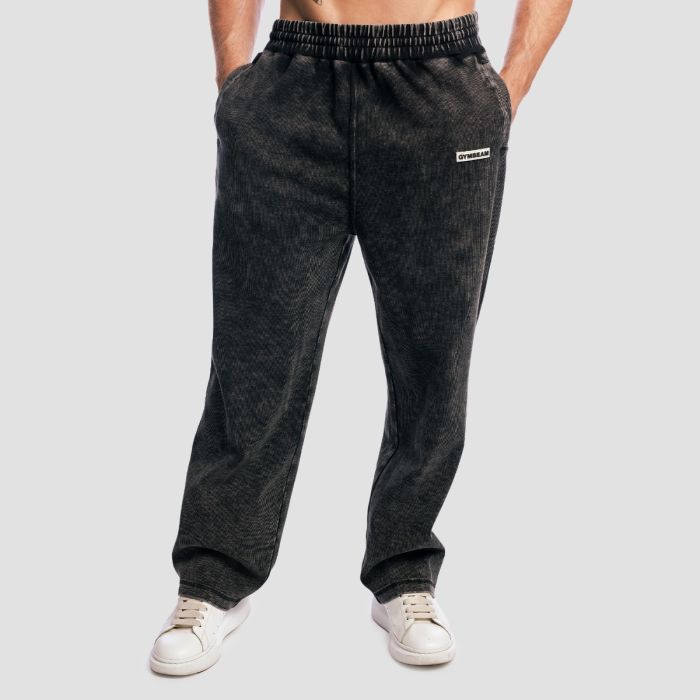 Aura Joggers Washed Black - GymBeam XXL