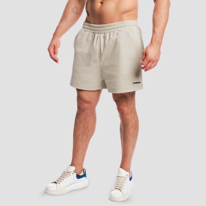 Aura Shorts Grey - GymBeam XXL