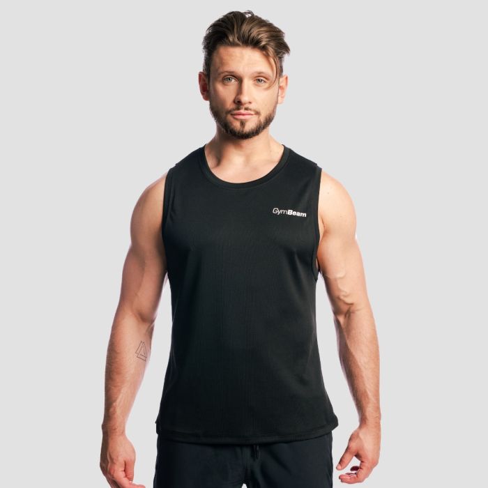 Base Mesh Tanktop Black - GymBeam XXL