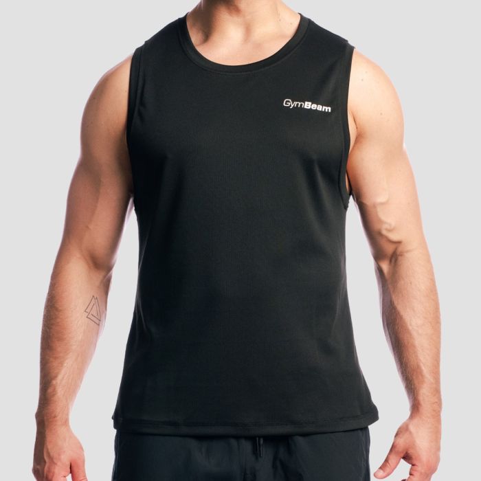 Base Mesh Tanktop Black - GymBeam XXL