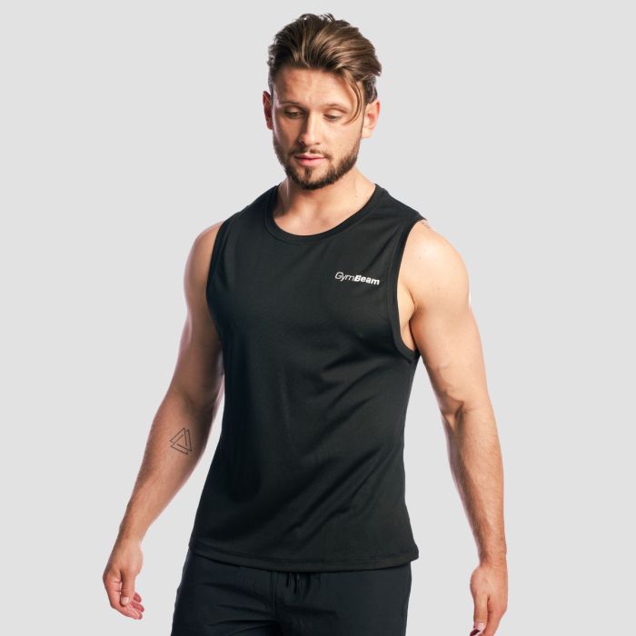 Base Mesh Tanktop Black - GymBeam XXL