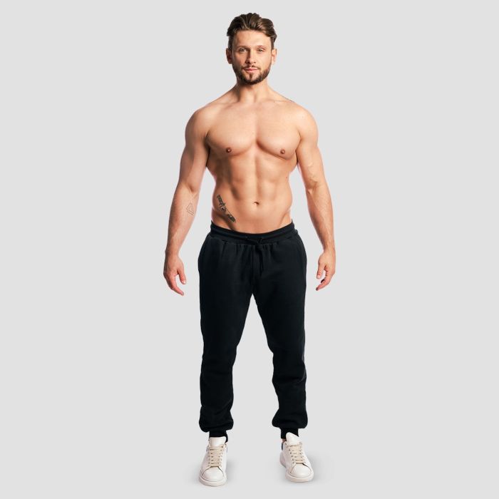Base Sweatpants Black - GymBeam XL