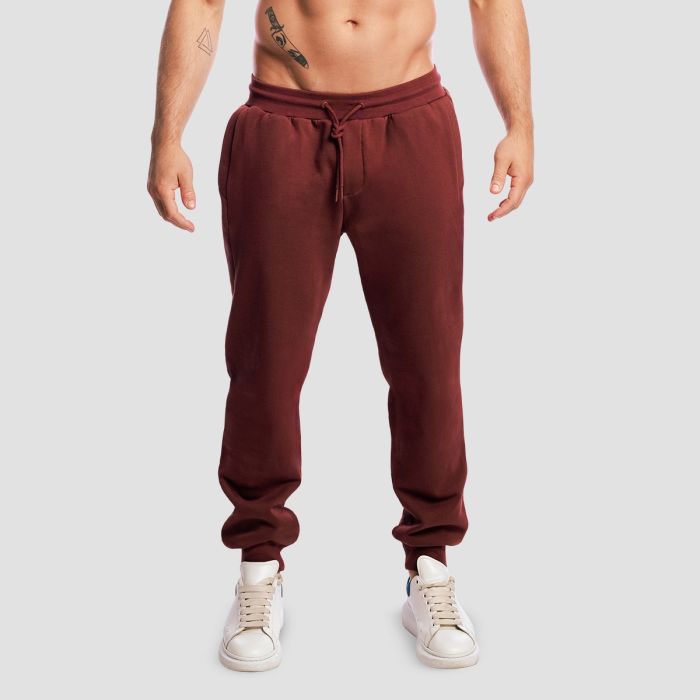 Base Sweatpants Cherrywood - GymBeam XXL