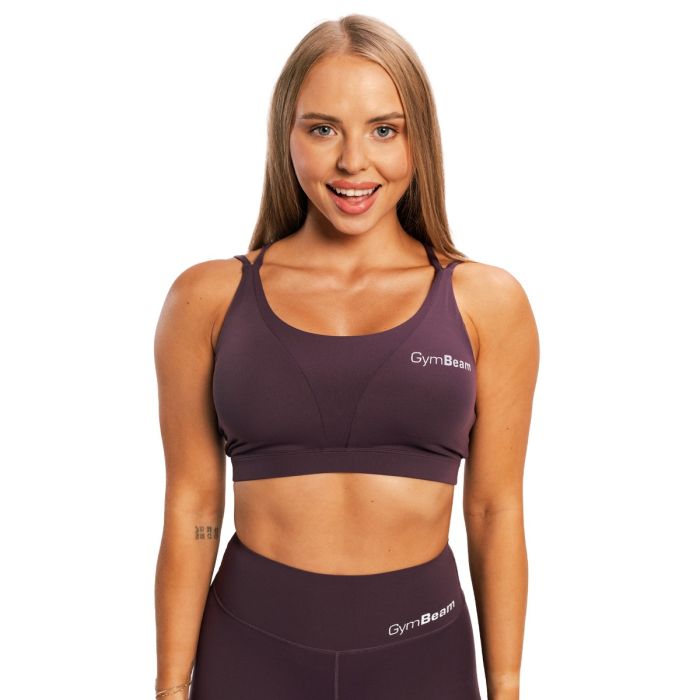 BEAT Sports Bra Berrywood - GymBeam XXL
