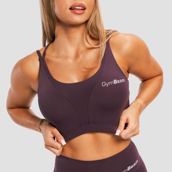 BEAT Sports Bra Berrywood - GymBeam XXL