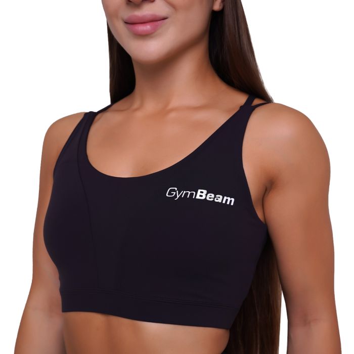 BEAT Sports Bra Black - GymBeam XXL