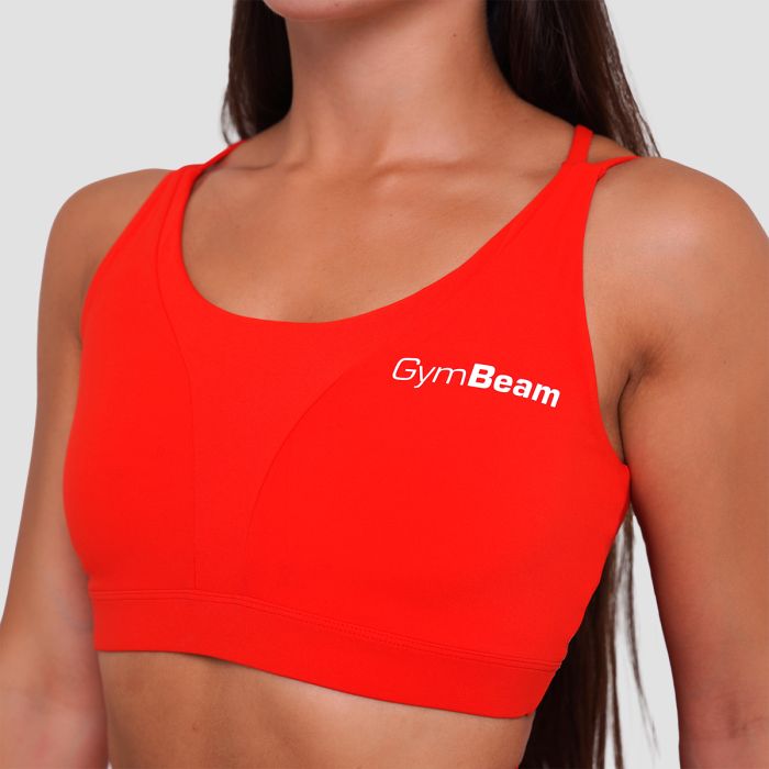 BEAT Sports Bra Tangerine - GymBeam XL