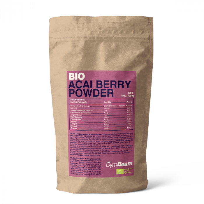 BIO Acai powder - GymBeam 100 g