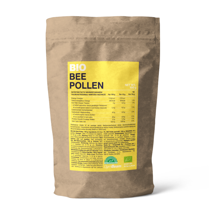 BIO Bee pollen - GymBeam 100 g