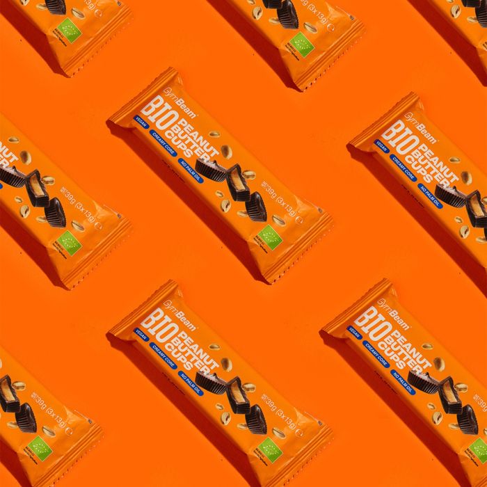 BIO Peanut Butter Cups - GymBeam 12 x 39 g