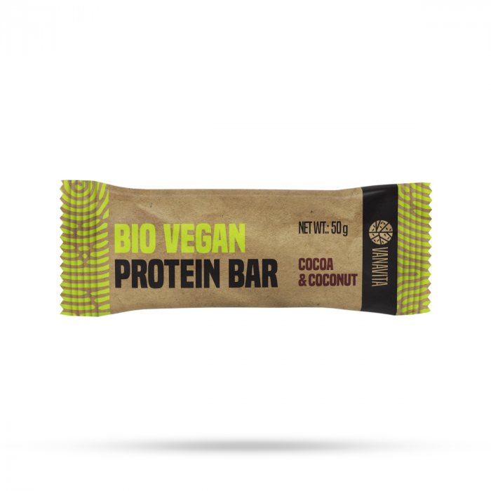 BIO Vegan Protein Bar - VanaVita 20 x 50 g - sour cherry