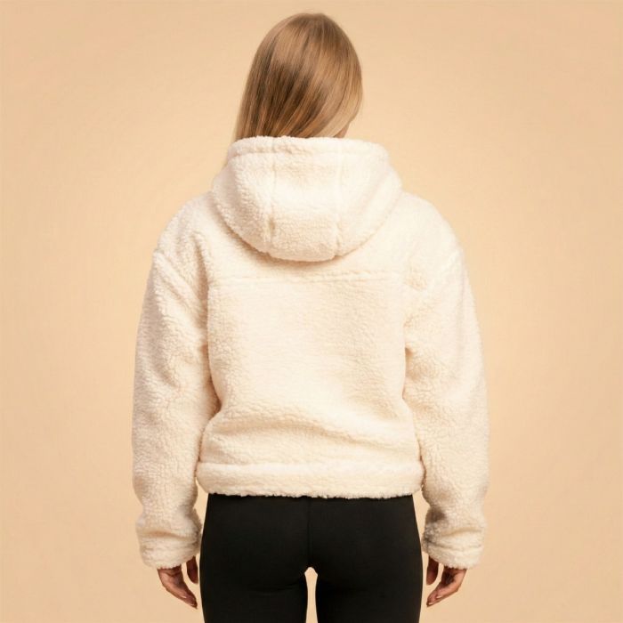 Women‘s Bliss Hoodie Jacket Ivory - BeastPink L