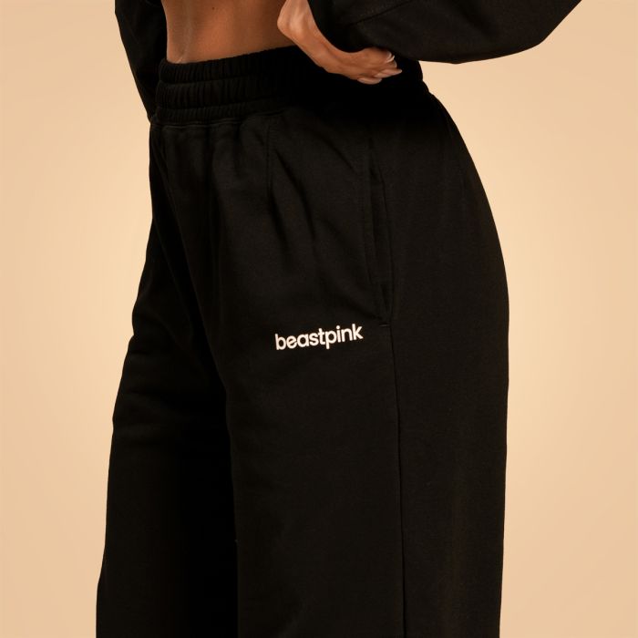 Women‘s Bliss Joggers Black - BeastPink L