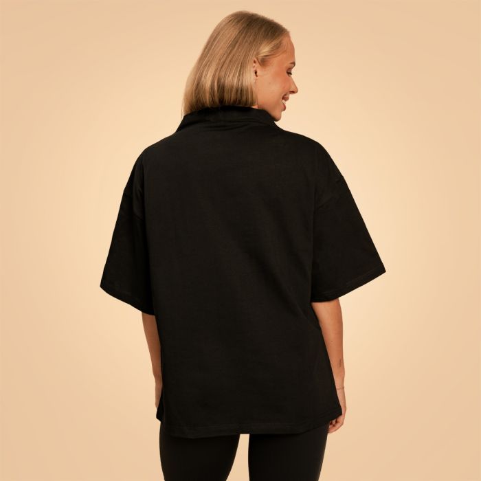 Women‘s Bliss Oversized top Black - BeastPink L