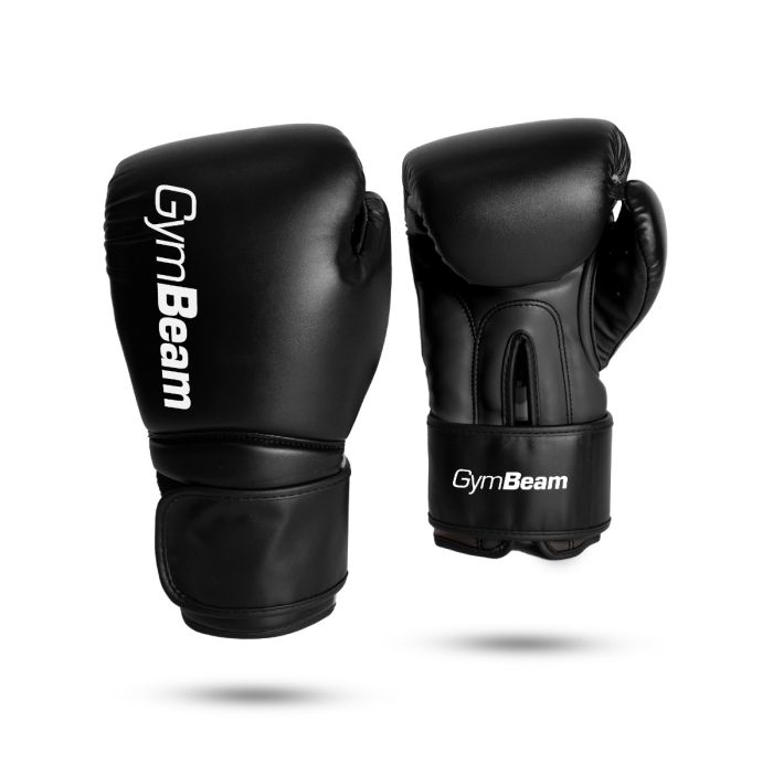 Boxing Gloves Striker Black - GymBeam 16 OZ