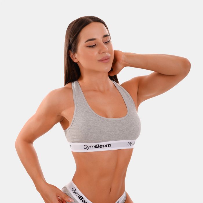 Bralette Grey - GymBeam XXL