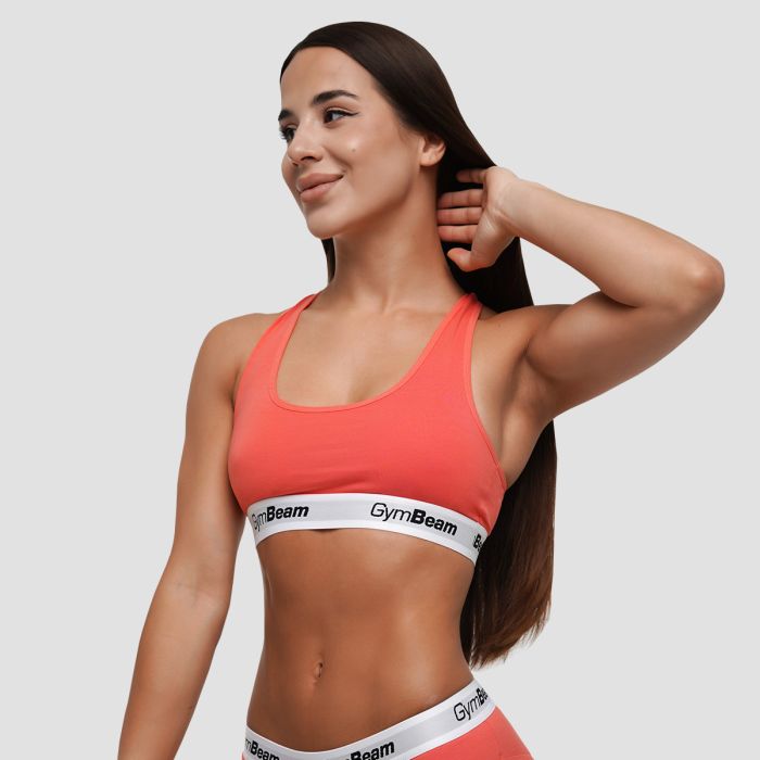 Bralette Strawberry Red - GymBeam XXL