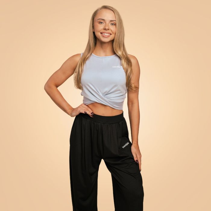 Women‘s Breeze Cropped Top Dove - BeastPink XL