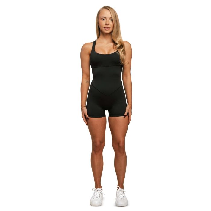 Women‘s Breeze Jumpsuit Black - BeastPink L