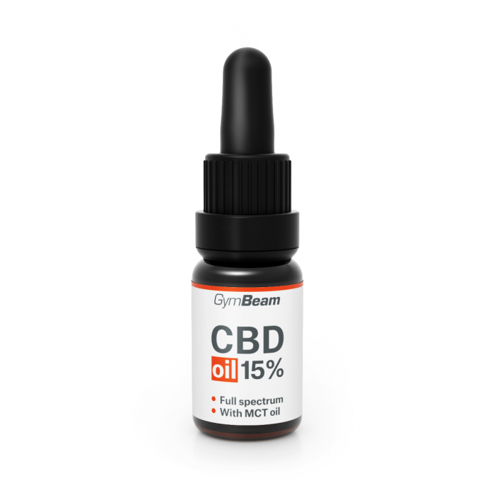 CBD Oil 15% 10 ml - GymBeam 10 ml