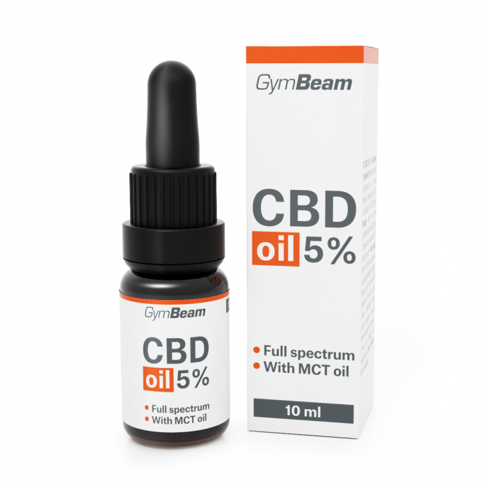 CBD ulje 5 % – GymBeam 10 ml
